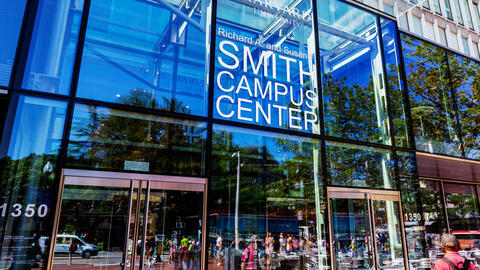 Exterior of the Smith Campus Center.